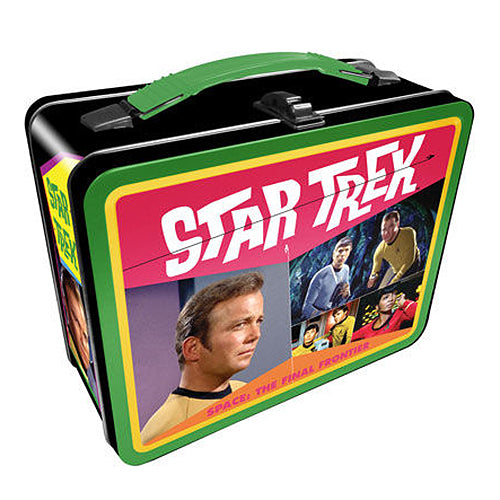 Retro Star Trek Lunch Box - Tin Tote