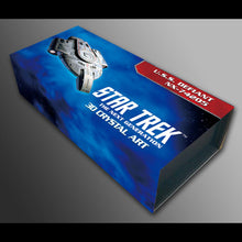 Load image into Gallery viewer, Star Trek Defiant Etched Crystal Art Keychain

