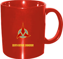 Load image into Gallery viewer, Star Trek TOS Disappearing Klingon Mug
