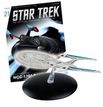 Load image into Gallery viewer, USS Enterprise-E by Eaglemoss with Collectible Magazine
