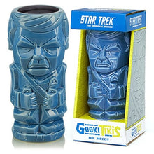 Load image into Gallery viewer, Dr. McCoy Geeky Tiki Glass
