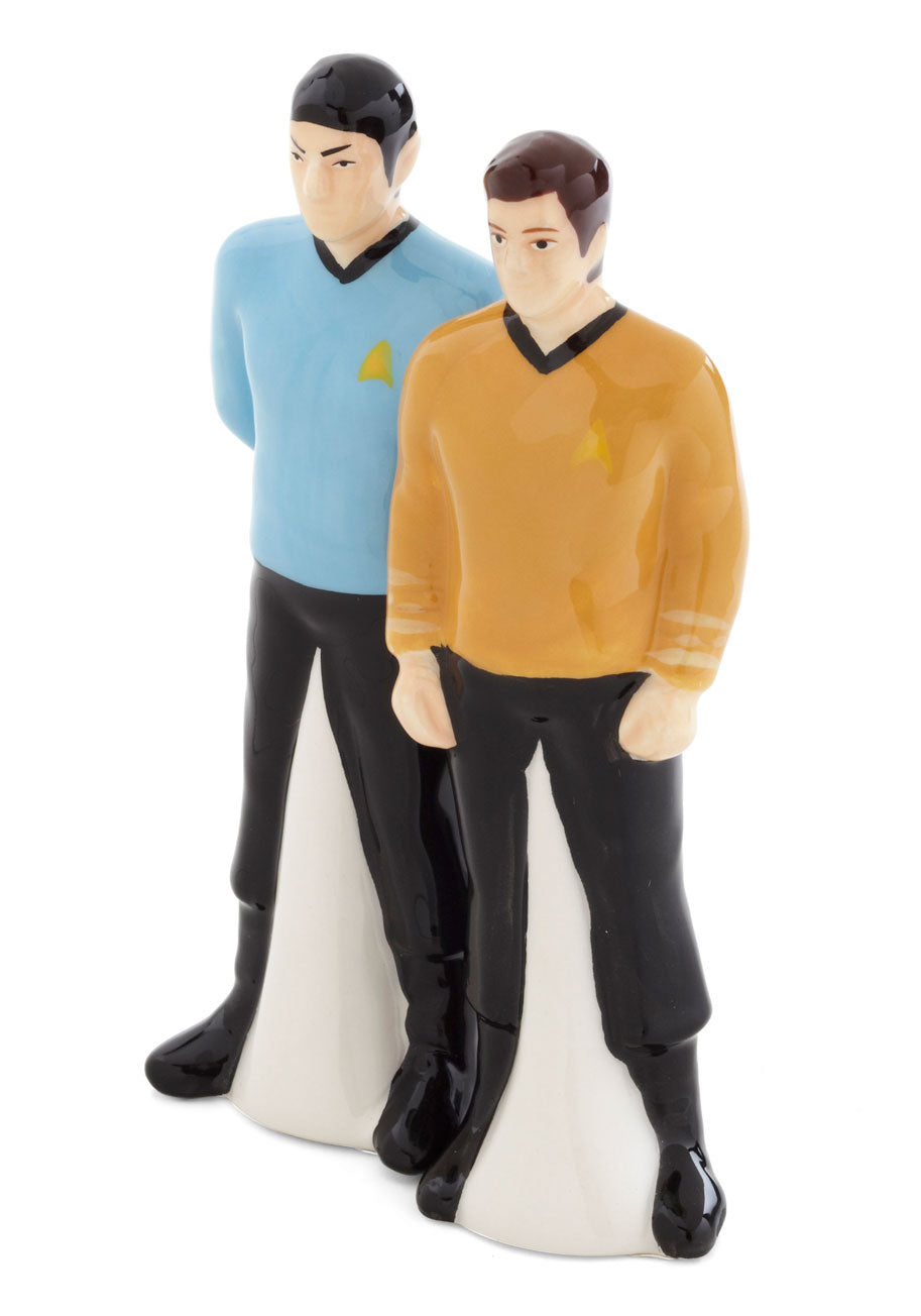 Star Trek Kirk & Spock Salt & Pepper Shakers