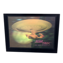Load image into Gallery viewer, Star Trek Enterprise D Holographic Paper Weight
