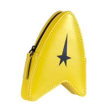 Load image into Gallery viewer, Star Trek Delta Shield Coin Purse - Yellow
