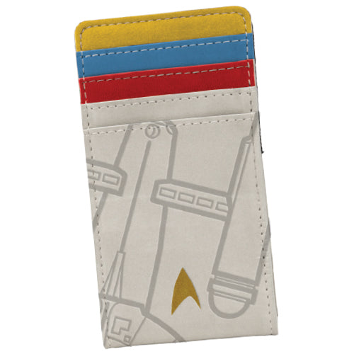 Star Trek Retro Tech Card Holder - Front
