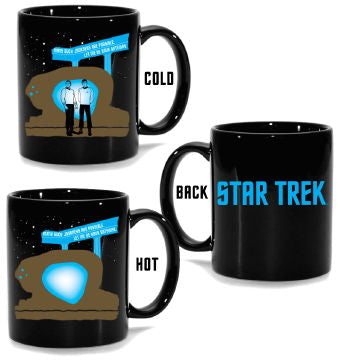 Star Trek TOS Disappearing City on the Edge of Forever Mug