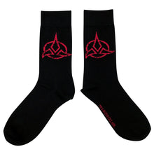 Load image into Gallery viewer, Star Trek Klingon Socks 
