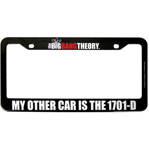 Star Trek 1701-D  Big Bang Theory License Plate Frame