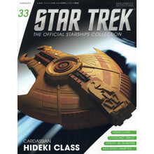 Load image into Gallery viewer, Star Trek Hideki Class with Collectible Magazine #33
