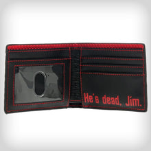 Load image into Gallery viewer, Star Trek Red Shirt Bifold Wallet - Inside
