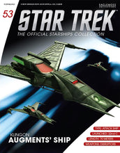 Load image into Gallery viewer, Star Trek Klingon Augments&#39; Ship with Collectible Magazine #52
