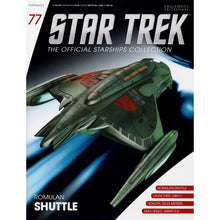 Load image into Gallery viewer, Romulan Shuttle Magazine #77
