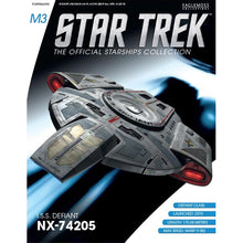Load image into Gallery viewer, Star Trek ISS Defiant NX-74205 Model with Magazine #M3 by Eaglemoss
