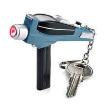Load image into Gallery viewer, Star Trek Phaser Light-Up Keychain
