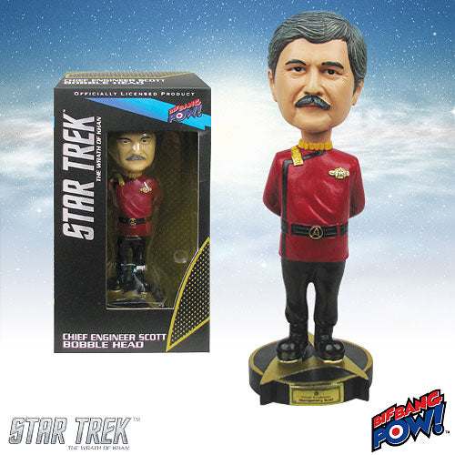 Star Trek The Wrath of Khan Scotty Bobble Head