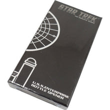 Load image into Gallery viewer, Star Trek NCC 1701 Bottle Opener - Black
