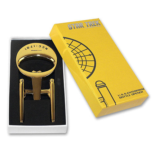 Star Trek NCC 1701 Bottle Opener - Gold