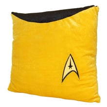 Load image into Gallery viewer, Star Trek Throw Pillow - Gold Command
