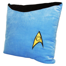 Load image into Gallery viewer, Star Trek Throw Pillow - Blue Sciences
