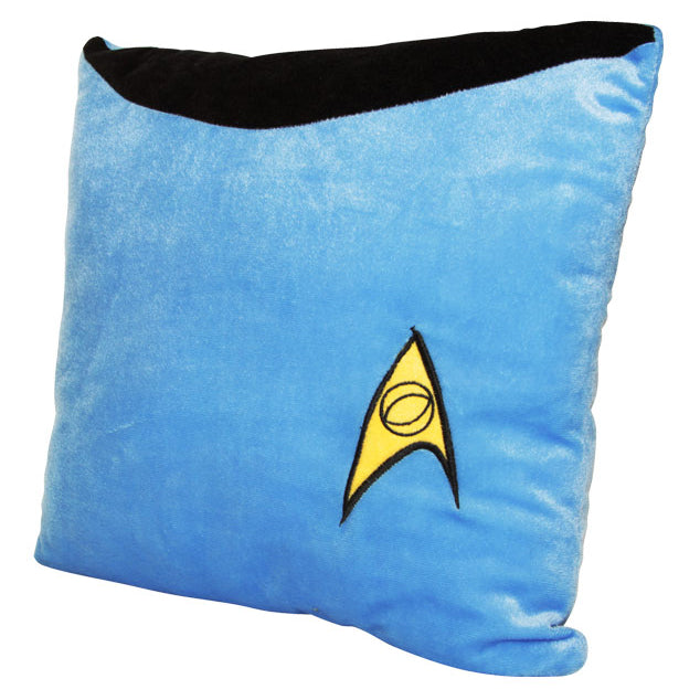 Star Trek Throw Pillow - Blue Sciences