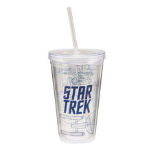 Load image into Gallery viewer, Star Trek Original Series Travel Cup - Front
