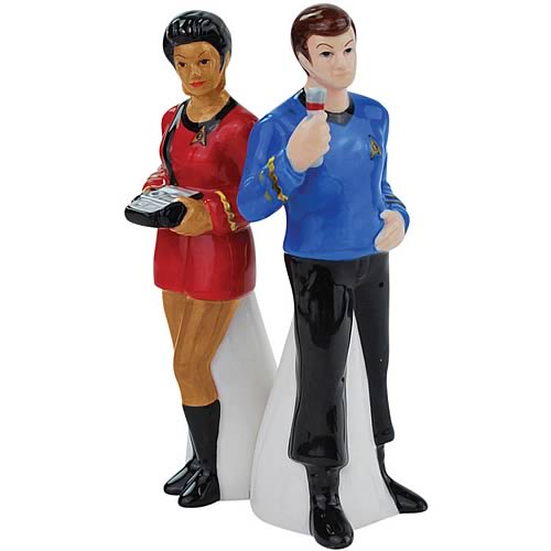 Star Trek Uhura & Dr. McCoy Salt & Pepper Shakers